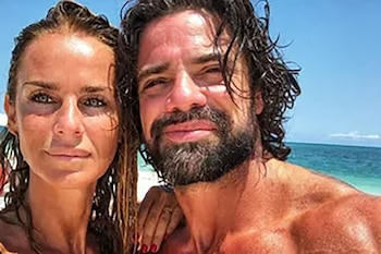 Sabrina Rojas y Luciano Castro