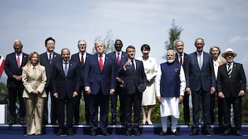 Trump y Lula chocaron en el G7 por la condena del Supremo de Brasil al hijo de Bolsonaro