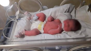 Kaia nació tras 37 semanas