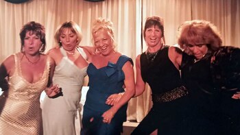 Bailando en el casamiento del