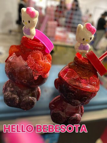 La entrada a la expo