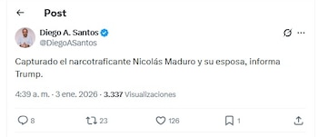 El mundo político colombiano reacciona