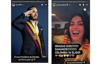 Jessica Cediel y Lincoln Palomeque reaccionaron a la victoria de Abelardo de la Espriella - crédito @lincpal/IG y @jessicacedielnet/IG