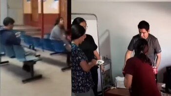 El personal médico y administrativo