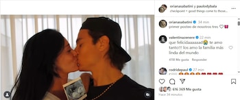 "Primer posteo de nosotros tres",