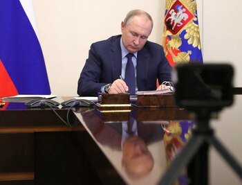 Vladimir Putin, presidente de Rusia