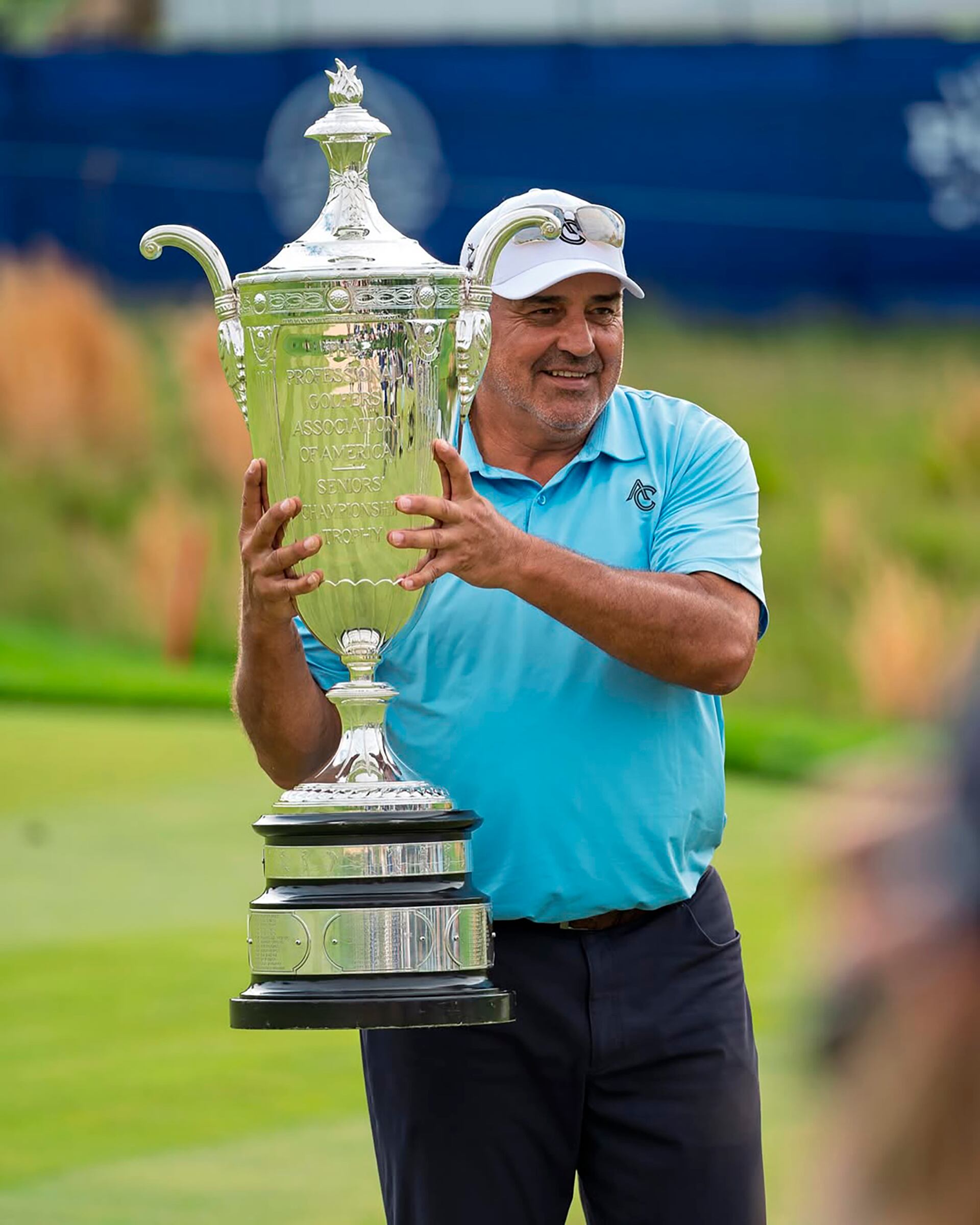 El Pato Cabrera volvió de gran manera a jugar al golf tras estar detenido