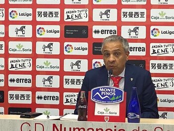 21/07/2020 El presidente del Numancia, Moisés Israel, en rueda de prensa
CASTILLA Y LEÓN ESPAÑA EUROPA SORIA DEPORTES
CD NUMANCIA