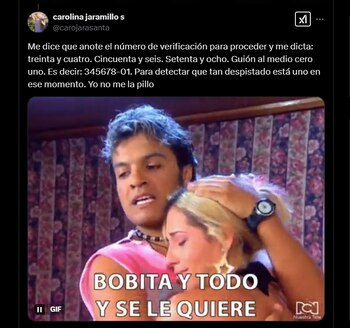 Durante la llamada, el