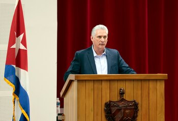 Miguel Díaz-Canel (EFE/Ernesto Mastrascusa)