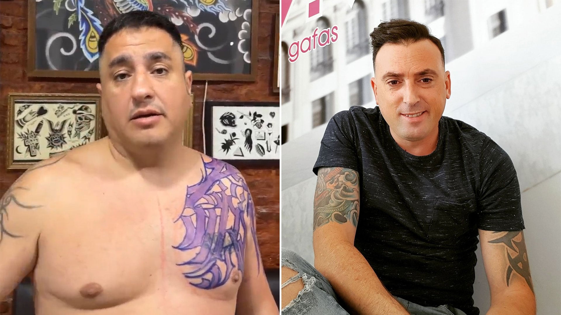 Maximiliano Pilepich (izq.) y Nahuel Vargas (der.)