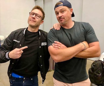 Tom Welling y Michael Rosenbaum