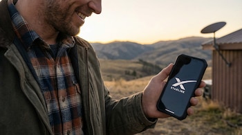 Starlink utiliza una red de