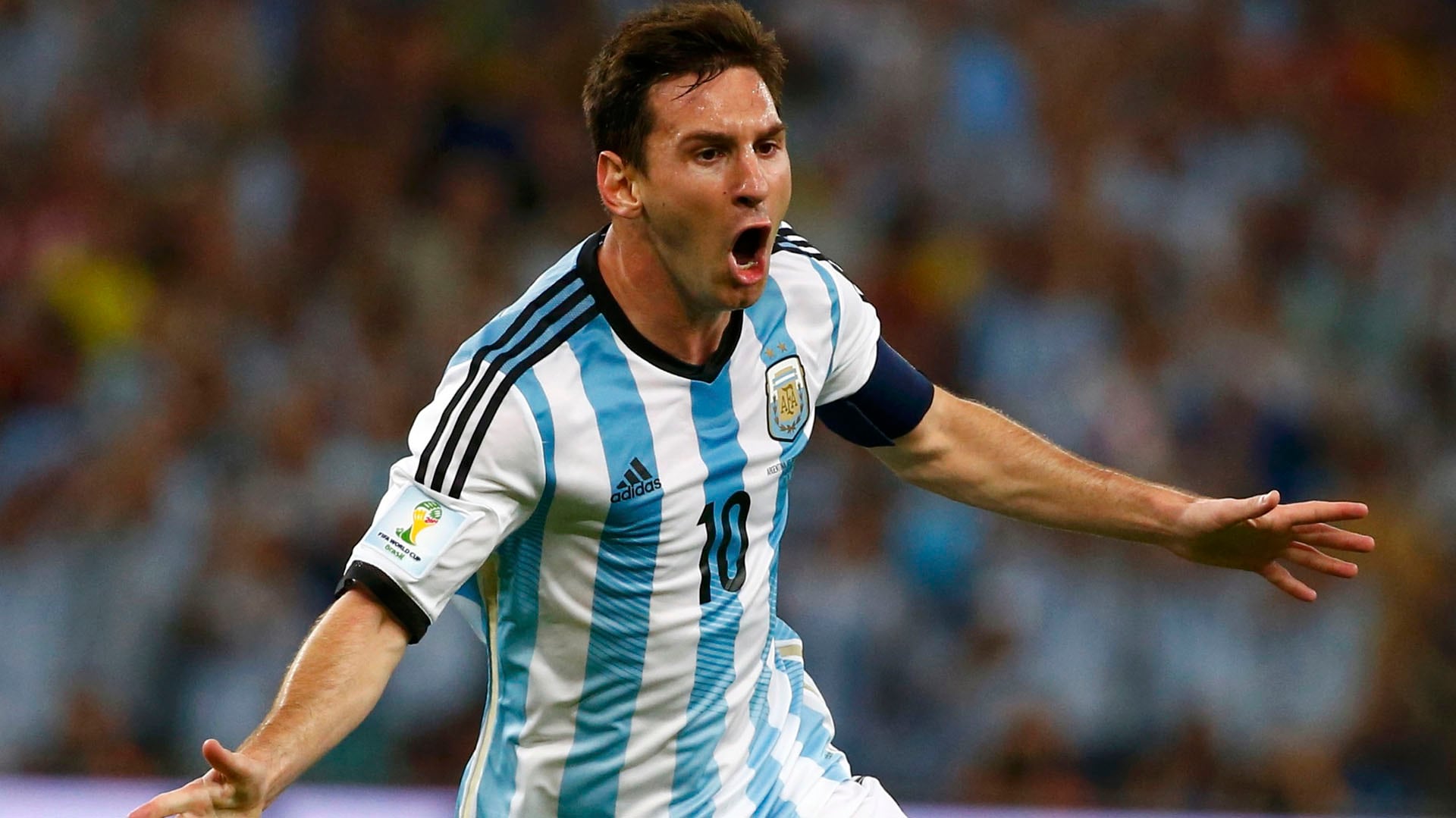 Lionel Messi fue figura de Argentina en el Mundial 2014 (Reuters)