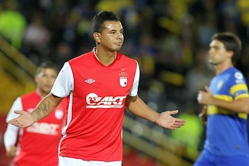 Independiente Santa Fe fue el cuarto club colombiano en el que jugó Edwin Cardona - crédito Colprensa