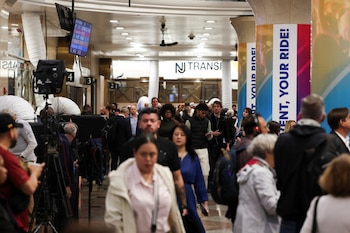 La normativa afectará trenes que salen hacia Nueva Jersey desde Midtown, en un periodo de cuatro horas antes de cada partido del Mundial de fútbol (REUTERS/Jeenah Moon)