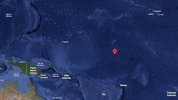 Las pequeñas islas Baker y