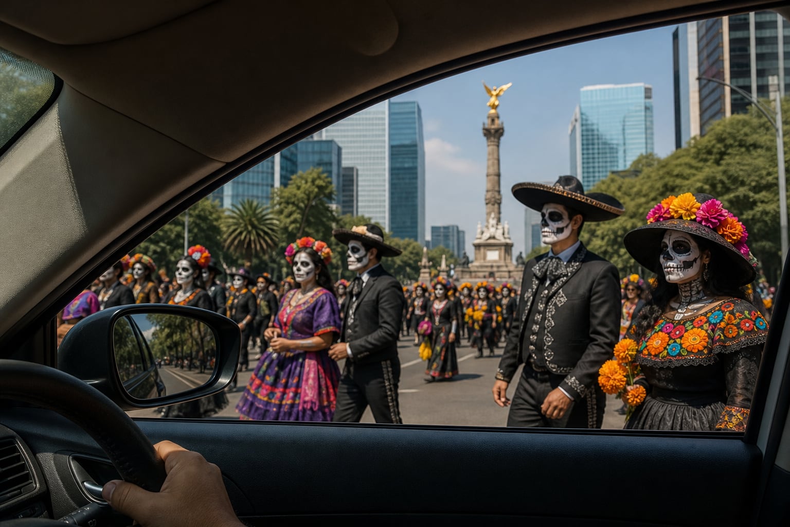 Mega Procesión de Catrinas 2026: calles cerradas, horario del desfile y cambios en el Metrobús y Metro CDMX