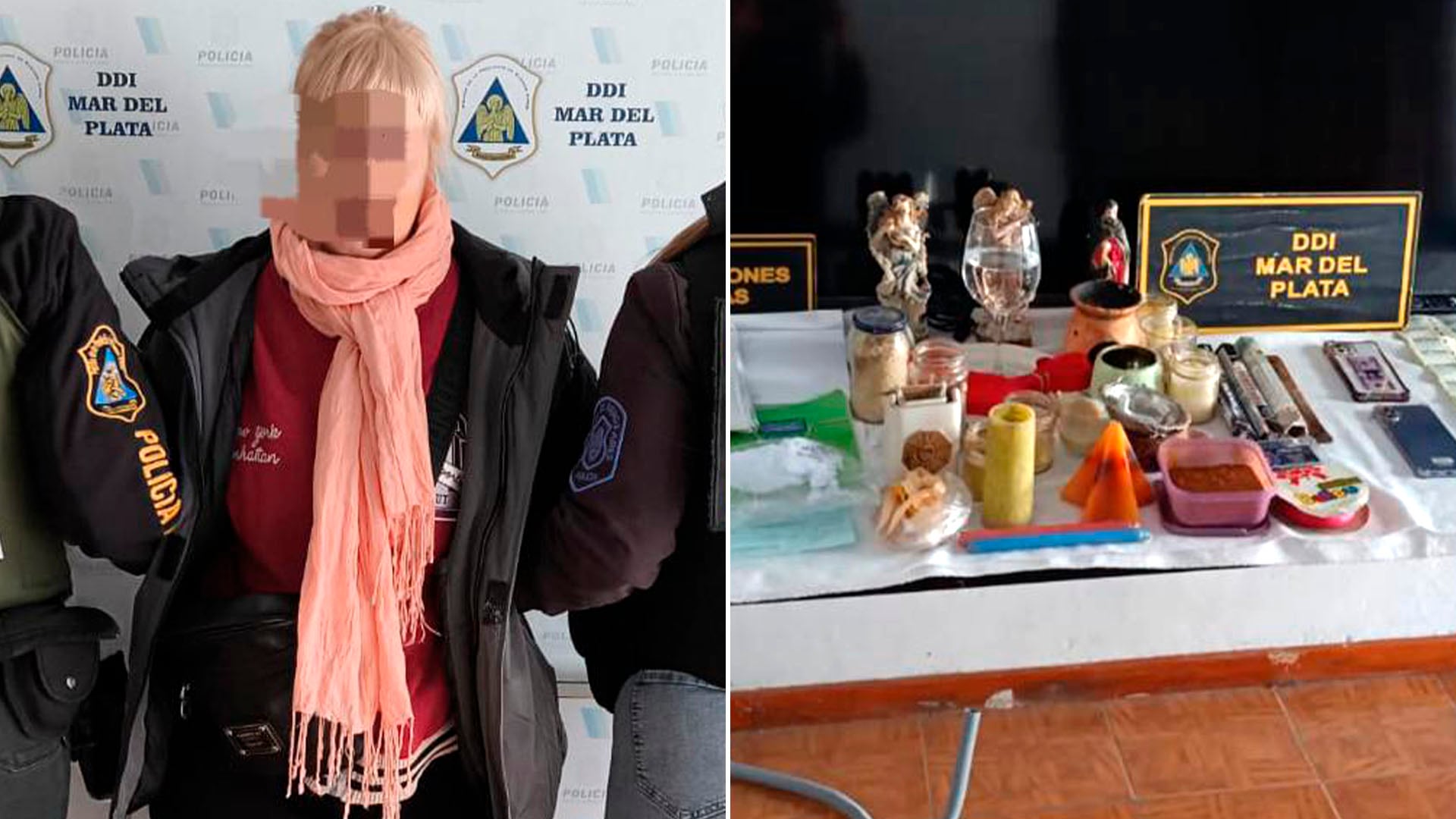 Aprehendieron a una tarotista por extorsionar a una clienta