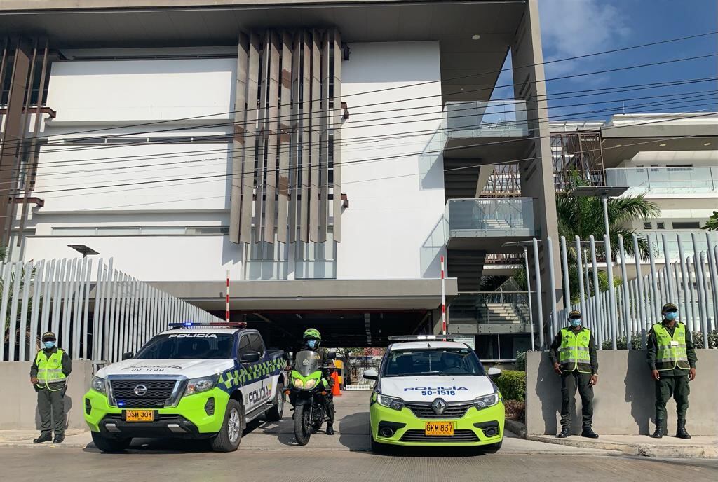La ciudad será militarizada según acuerdo con el Ministerio de Defensa - crédito Policía de Cartagena