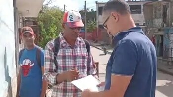 El momento en que enviados