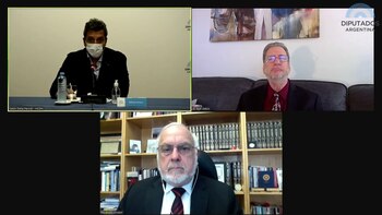 Sergio Massa, el rabino Cooper