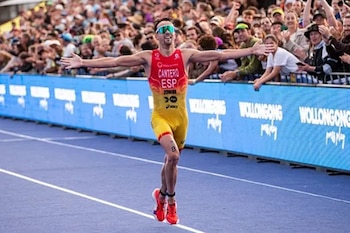 El triatleta español David Cantero (World Triathlon)