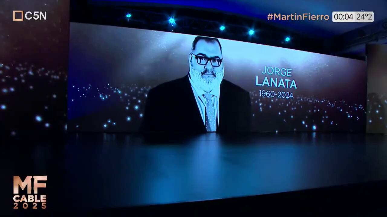 Lanata en el In Memoriam: “Vivan todo lo que puedan. Imagínense que ahora todo se termina. Bueno, traten de vivir sin arrepentirse de lo que no hicieron. Creemos que sí, pero no hay tiempo”