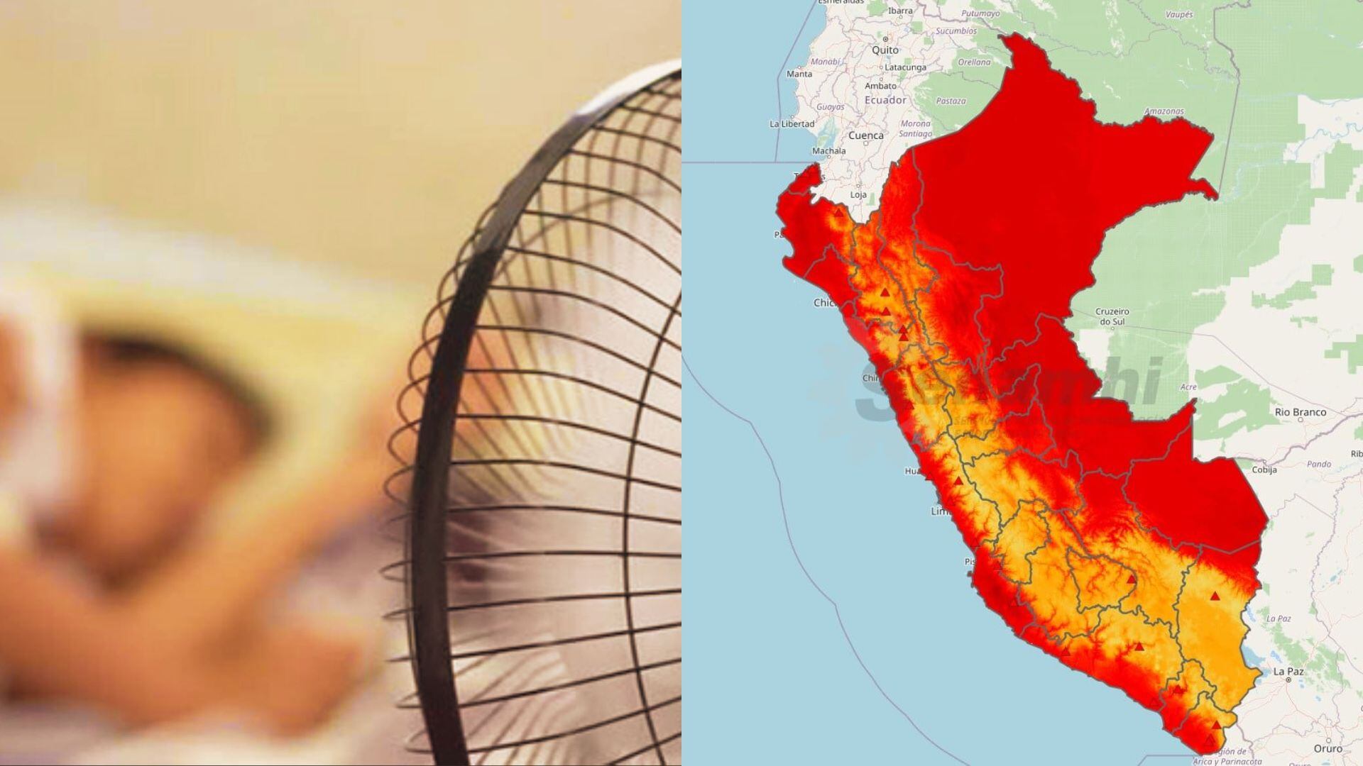 La noche más caliente del verano 2024. (Foto: Composición)