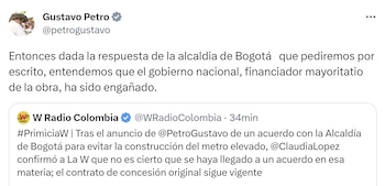 Presidente Gustavo Petro y alcaldesa