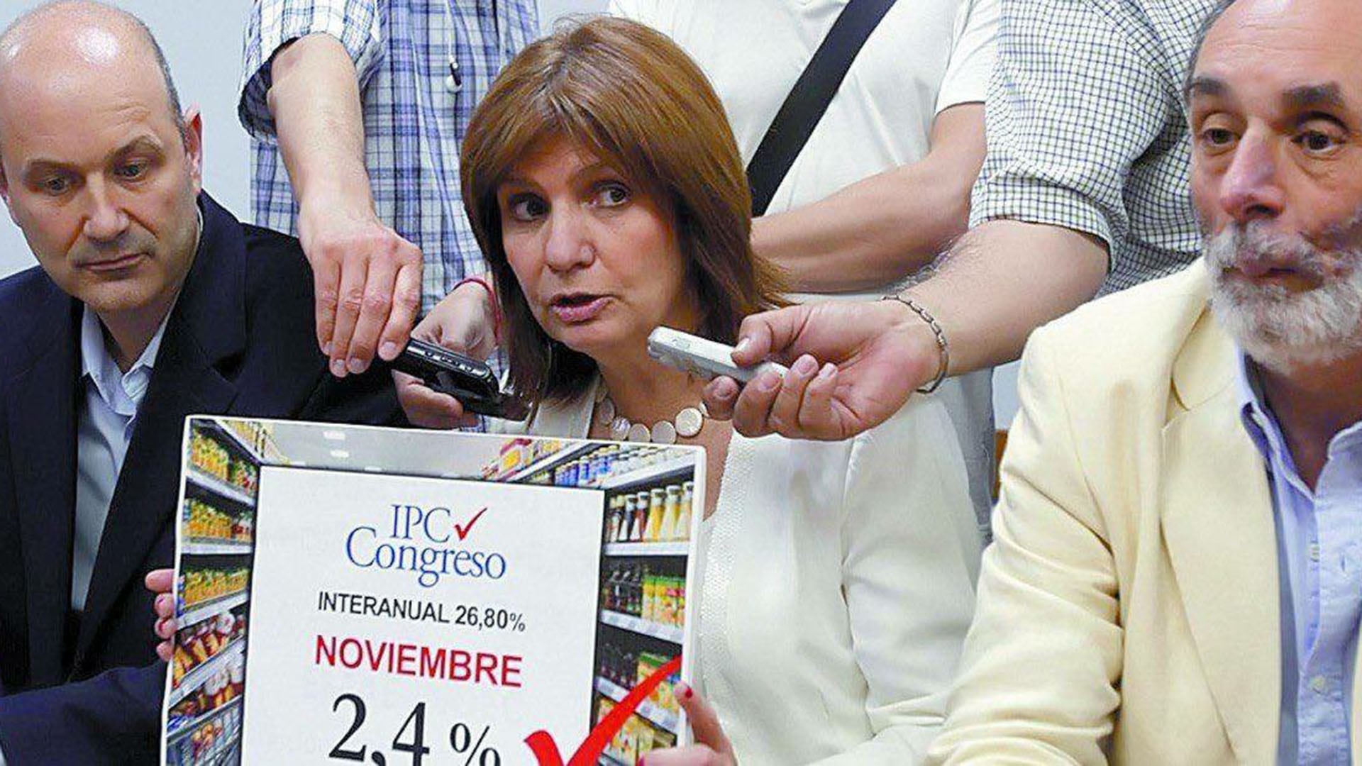 La foto de la presentación del IPC Congreso allá por noviembre de 2015, con Patricia Bullrich y Federico Sturzenegger, hoy en el Gobierno de Javier Milei (@CFKArgentina)