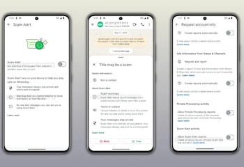 WhatsApp presenta nueva función contra estafas.