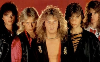 Fotografía de la banda Europe.
