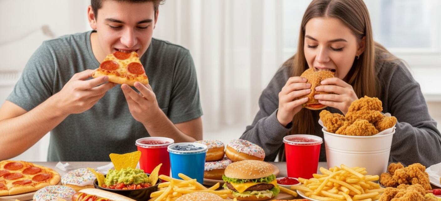 Investigadores estadounidenses alertan sobre el papel de los alimentos ultraprocesados en el aumento de enfermedades metabólicas en jóvenes (Imagen Ilustrativa Infobae)