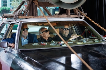 El trío humorístico integrado por