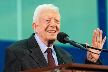 Carter fue presidente entre 1977 y 1981 (AP)