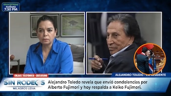 Alejandro Toledo felicita a Keiko Fujimori y le desea éxito en su gobierno desde la DIROES: “Fue democráticamente elegida”