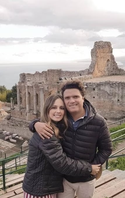 Andrés Ardila es el esposo de Milena López - crédito redes sociales