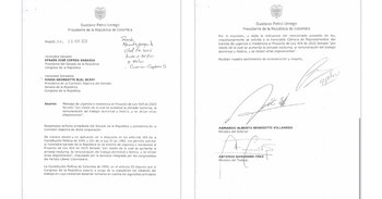 El ministro Armando Benedetti informó