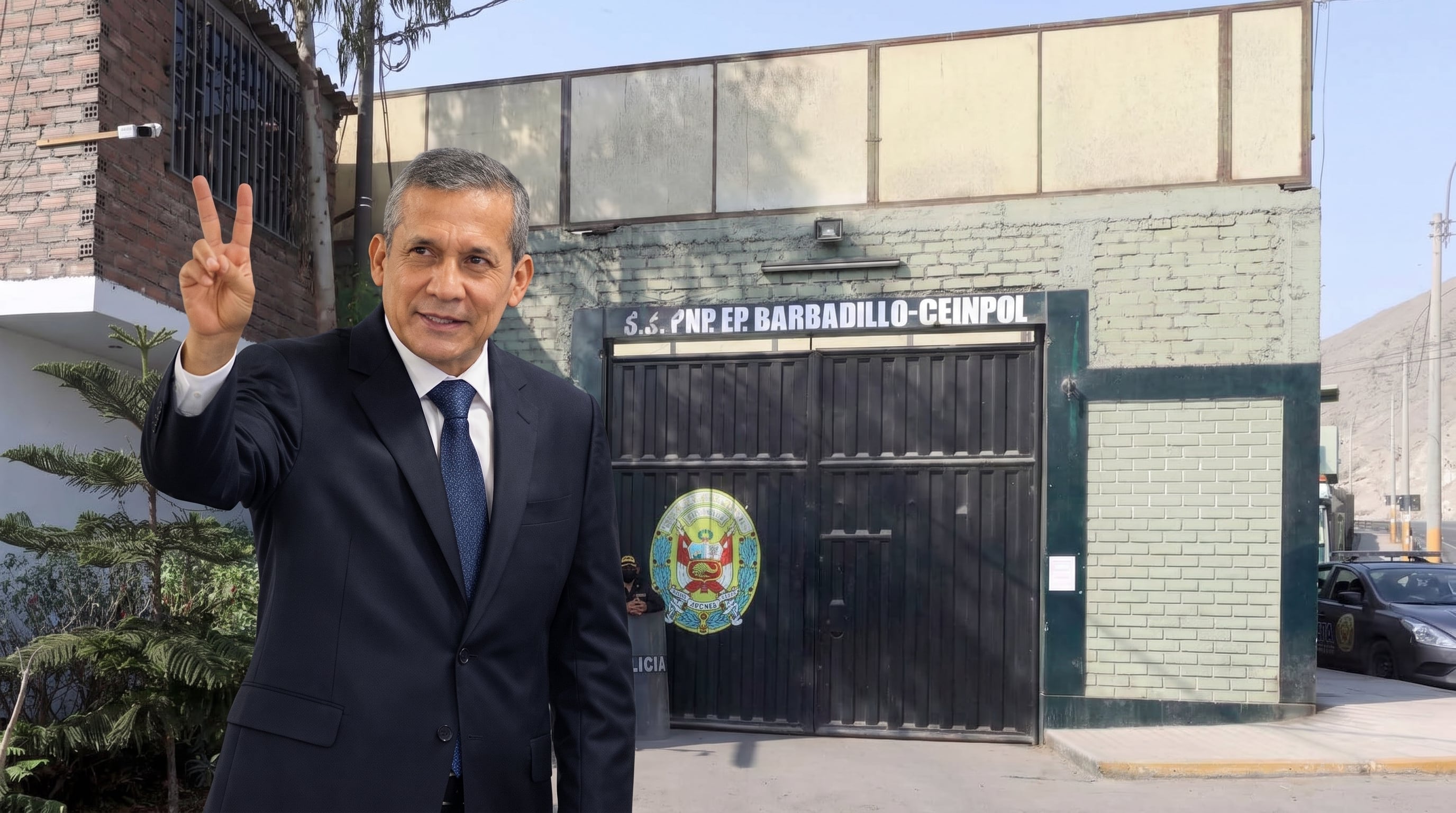 Excarcelan a Ollanta Humala tras fallo del Tribunal Constitucional