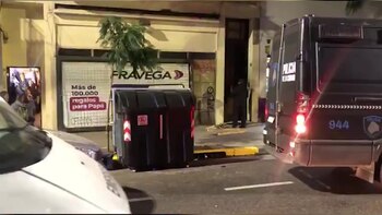 El edificio tomado donde funcionaban