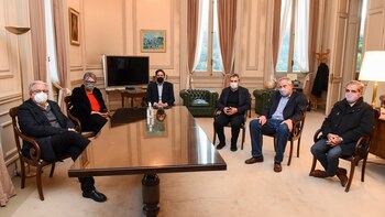 La reunión de Trotta con