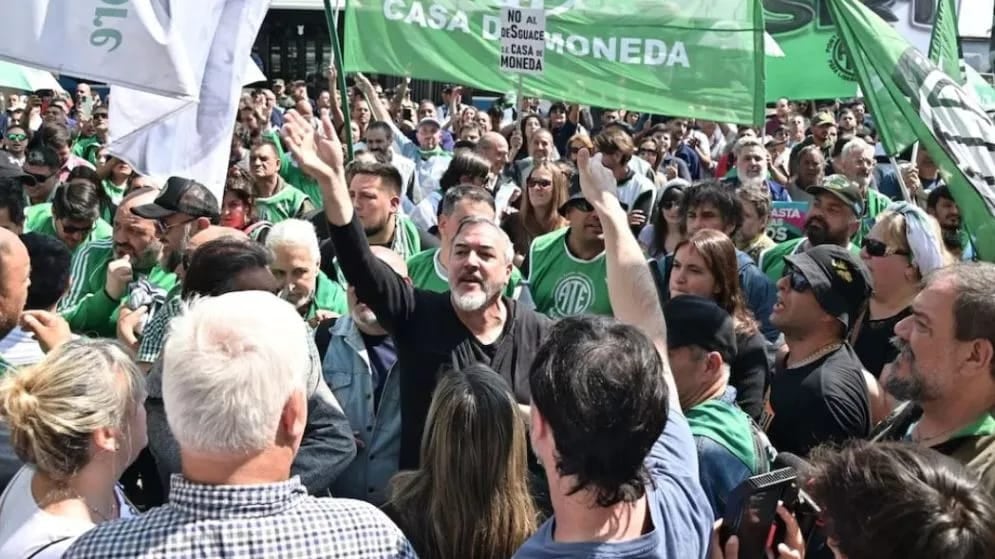 Protesta de ATE