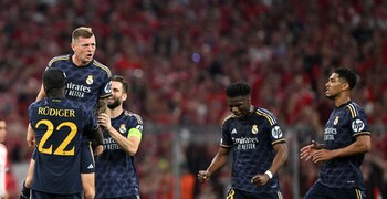 Toni Kroos fue felicitado por