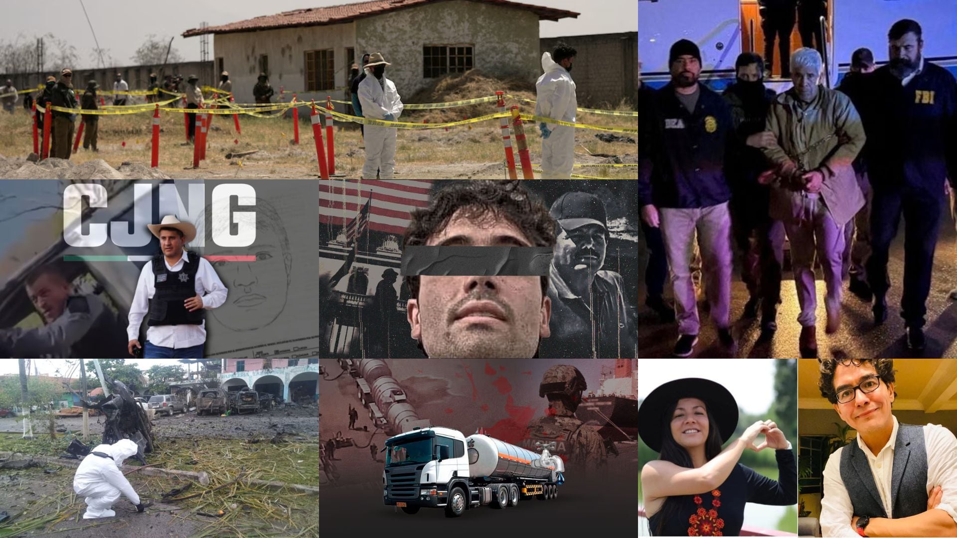 Entregas masivas de capos, asesinatos de funcionarios, extorsión sistemática, narcopolítica y guerras entre cárteles marcaron el 2025 como uno de los años más críticos para la seguridad en México. (Infobae)