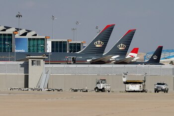 Aviones de la Royal Jordanian