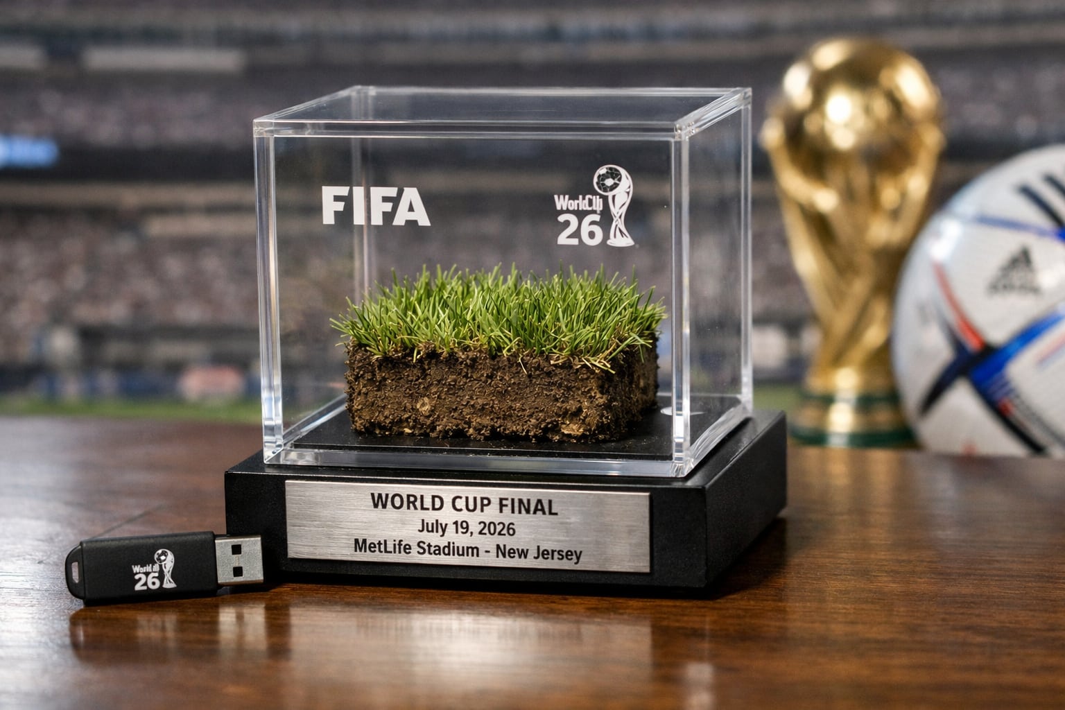 Nueva Jersey reclama parte de los USD 11 millones que la FIFA espera recaudar con la venta del césped de la final del Mundial 2026