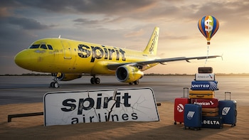 Spirit Airlines, que conectaba México con EEUU, quebró por encarecimiento de combustible: estas son las alternativas para pasajeros