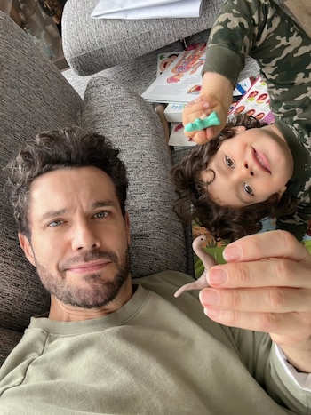 La llegada de Mateo llevó a Josse Narváez a reinterpretar la paternidad como un regalo en medio de la pandemia - crédito @jossenarvaezm/Instagram
