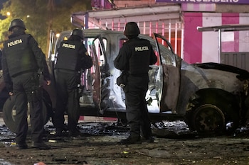 En los allanamientos se incautaron miles de armas, balas y cerca de 10.000 explosivos, listos para ser utilizados en atentados en la vía pública (EFE)